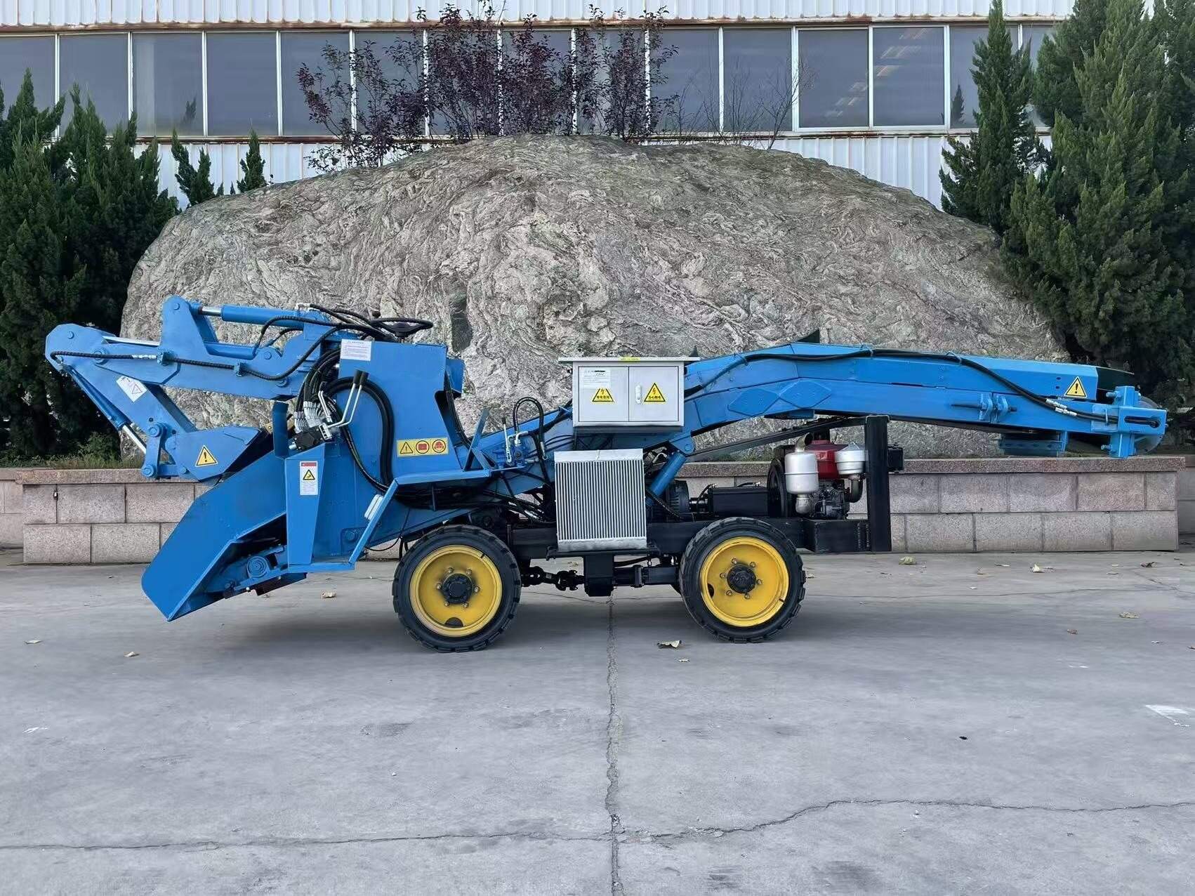 Utovarivač na gusenicama kapaciteta 50m³/h otpremljen u veliki rudnik u Peruu