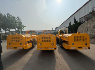 The Customized TC-100p Underground Loaders Have been Successfully Shipped to Mexico