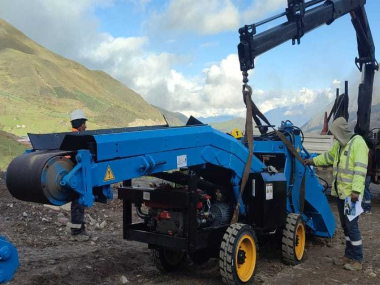 Tuoxing Muckningslaster succesfuldt leveret og taget i brug på en stor mine i Peru