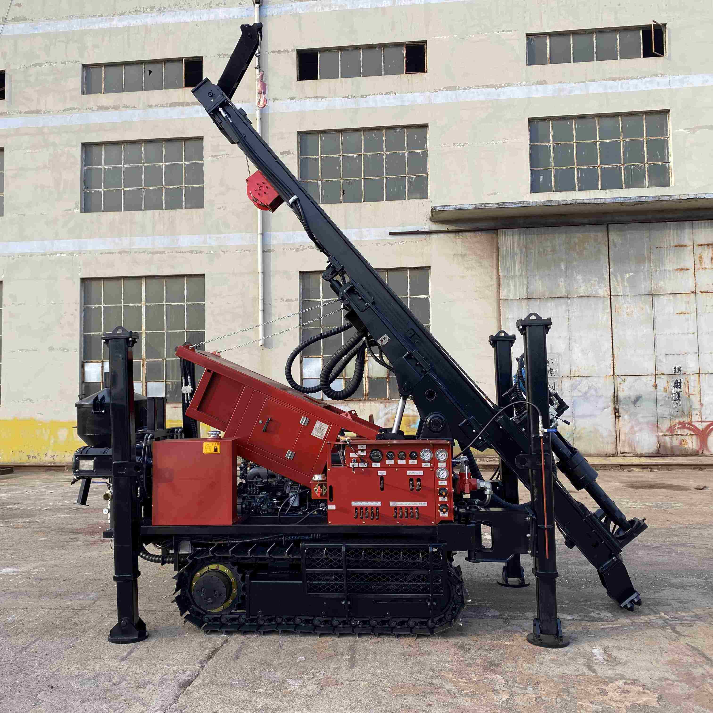 KPC-200 Drilling Rig for Mineral Exploration and Geotechnical Investigations Reverse Circulation Drilling Rig Mining Machine