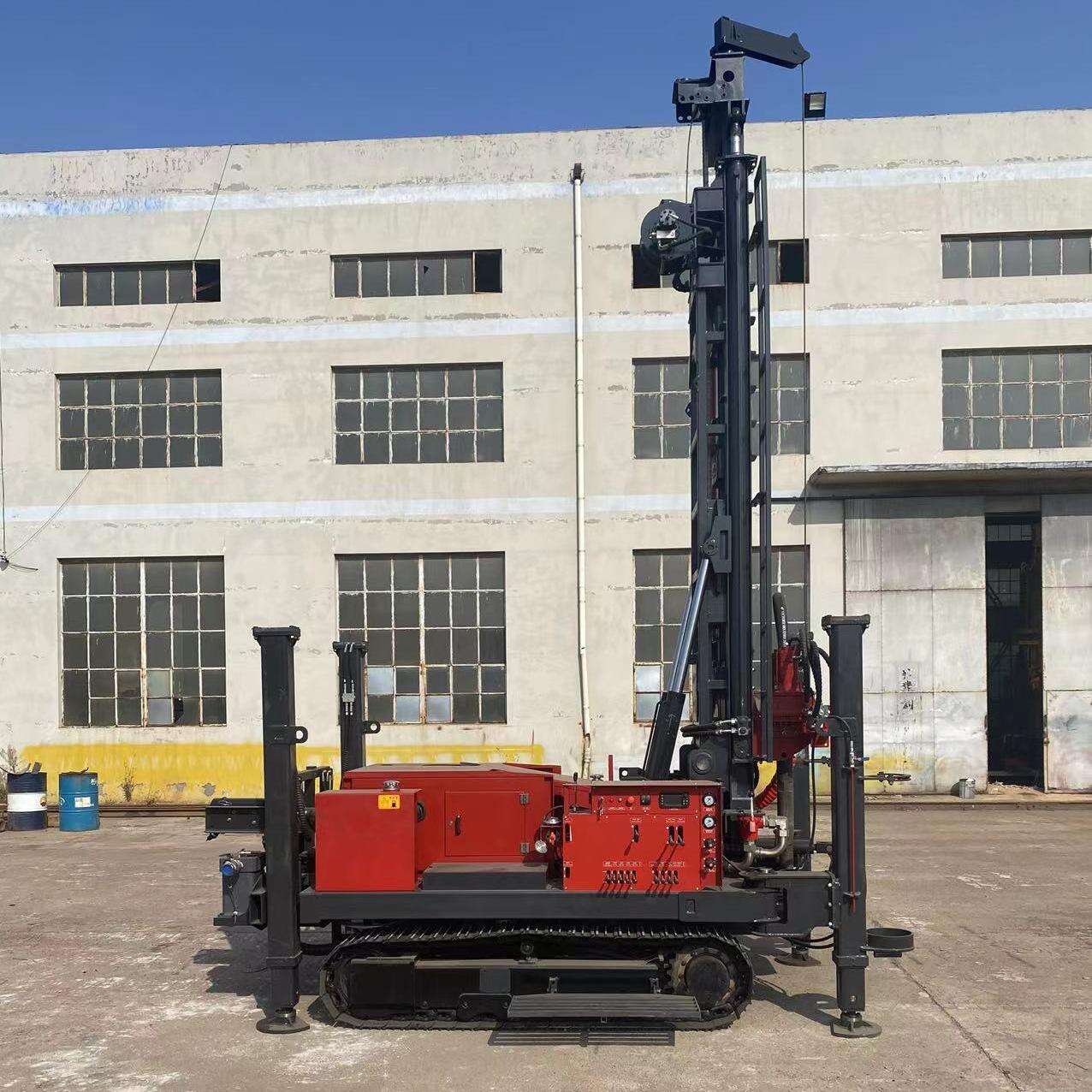 China Factory Supply Water Well Drilling Rig Price Hydraulic 450m High Working Efficient for Well Drilling Rig Machine