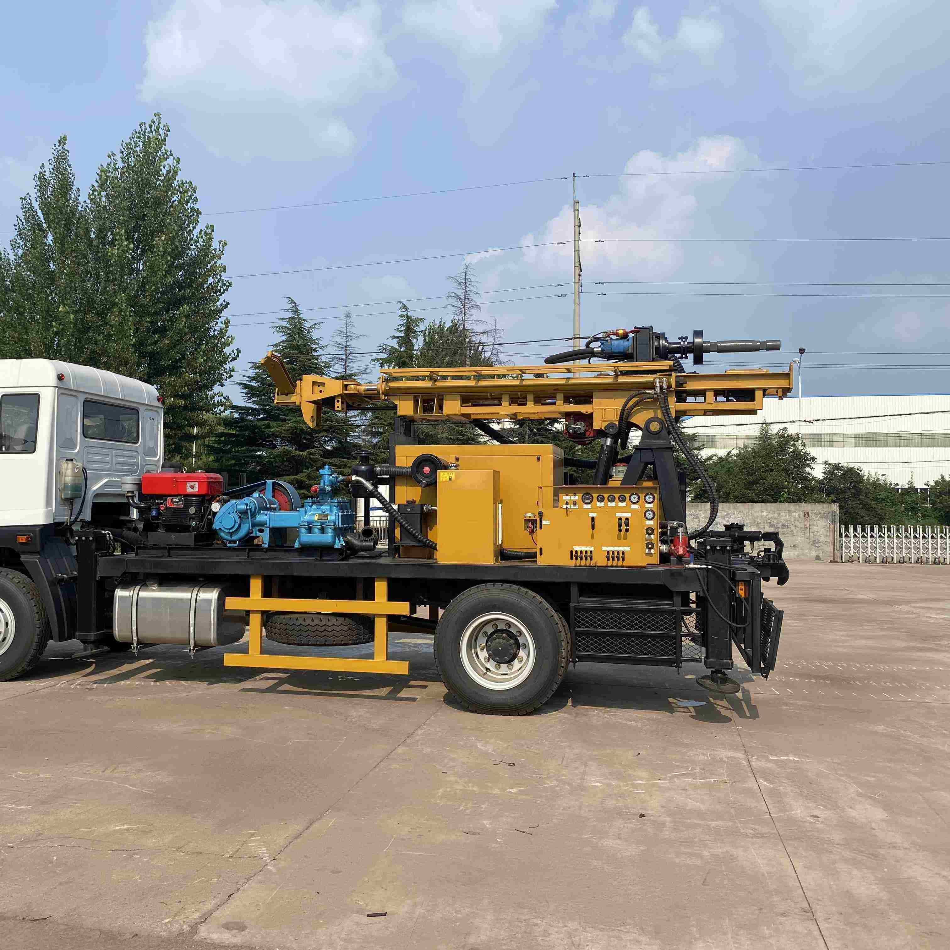 New Product Geological Exploration Deep Hole High Drilling Efficiency Truck Mounted Drilling Rig