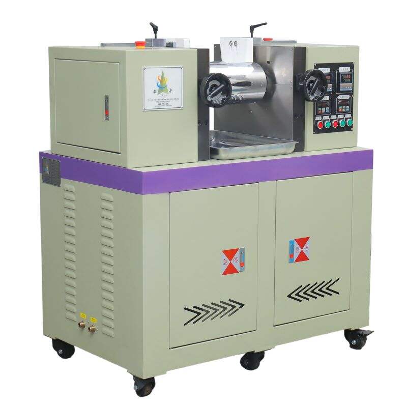 Custom high quality Safe Lab open mixer mill for engineering plastics