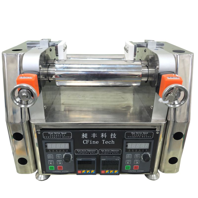 Custom 2-inch Small Lab Two Roll Mill