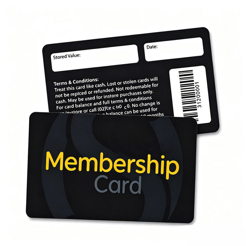 Cr80 Membership Cards with Barcodes | Store Membership Cards