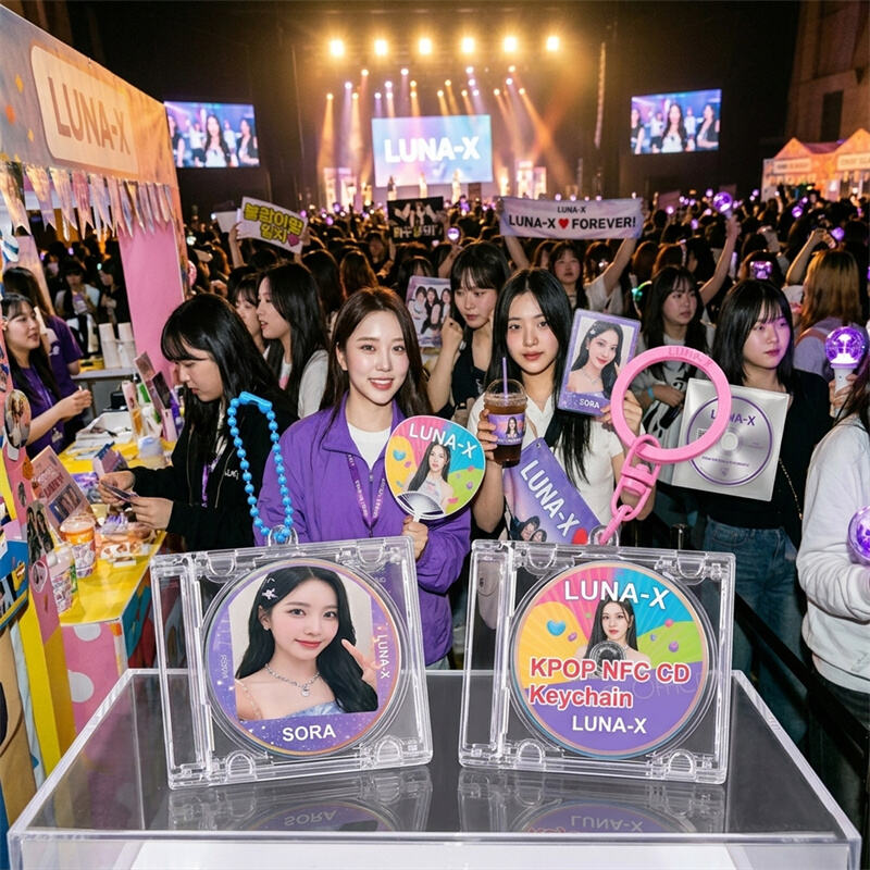 Kpop Event Merchandise Solution: From ID Cards to NFC CDs