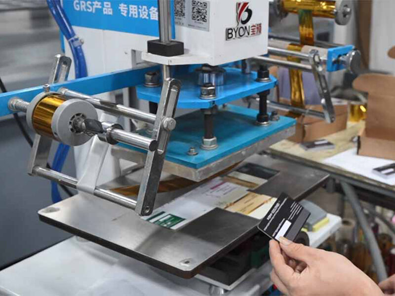 How to print on pvc cards?