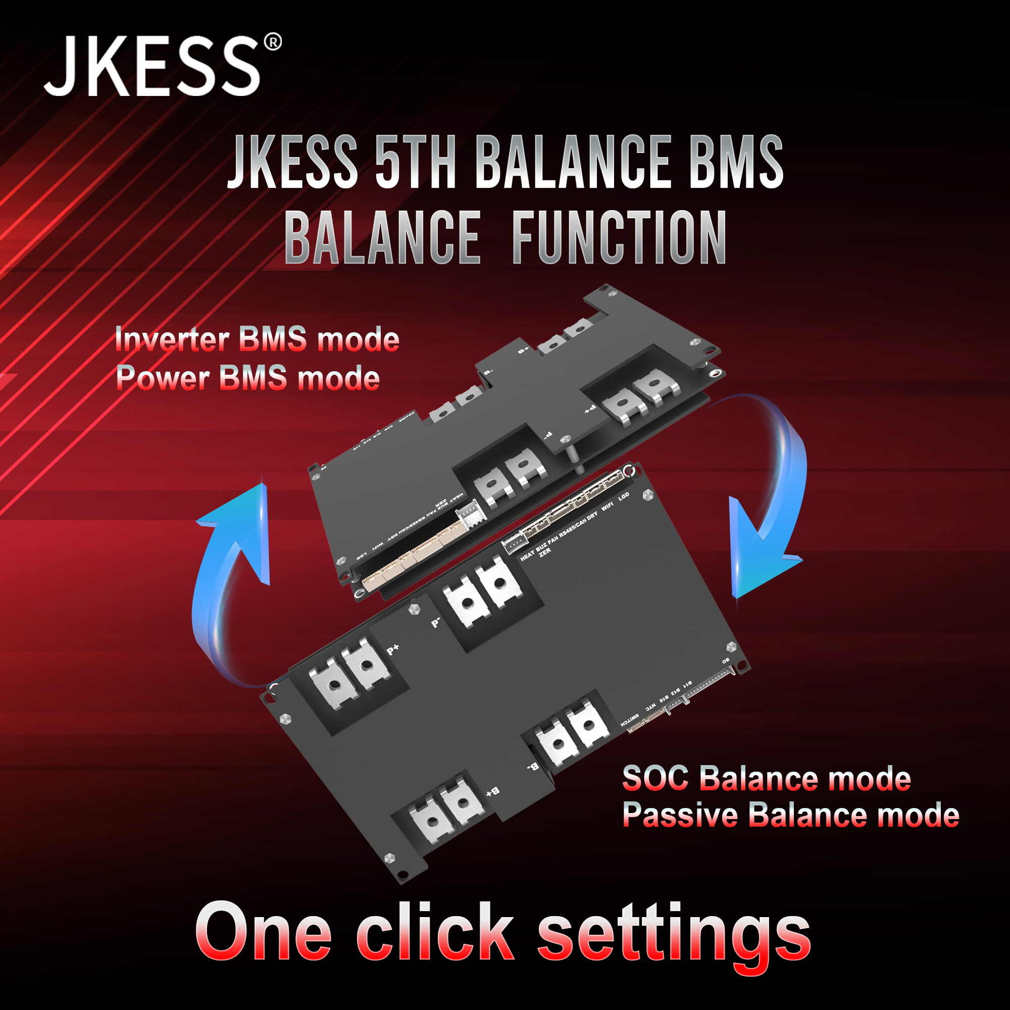 JKESS-5TH BALANCE SOC BMS