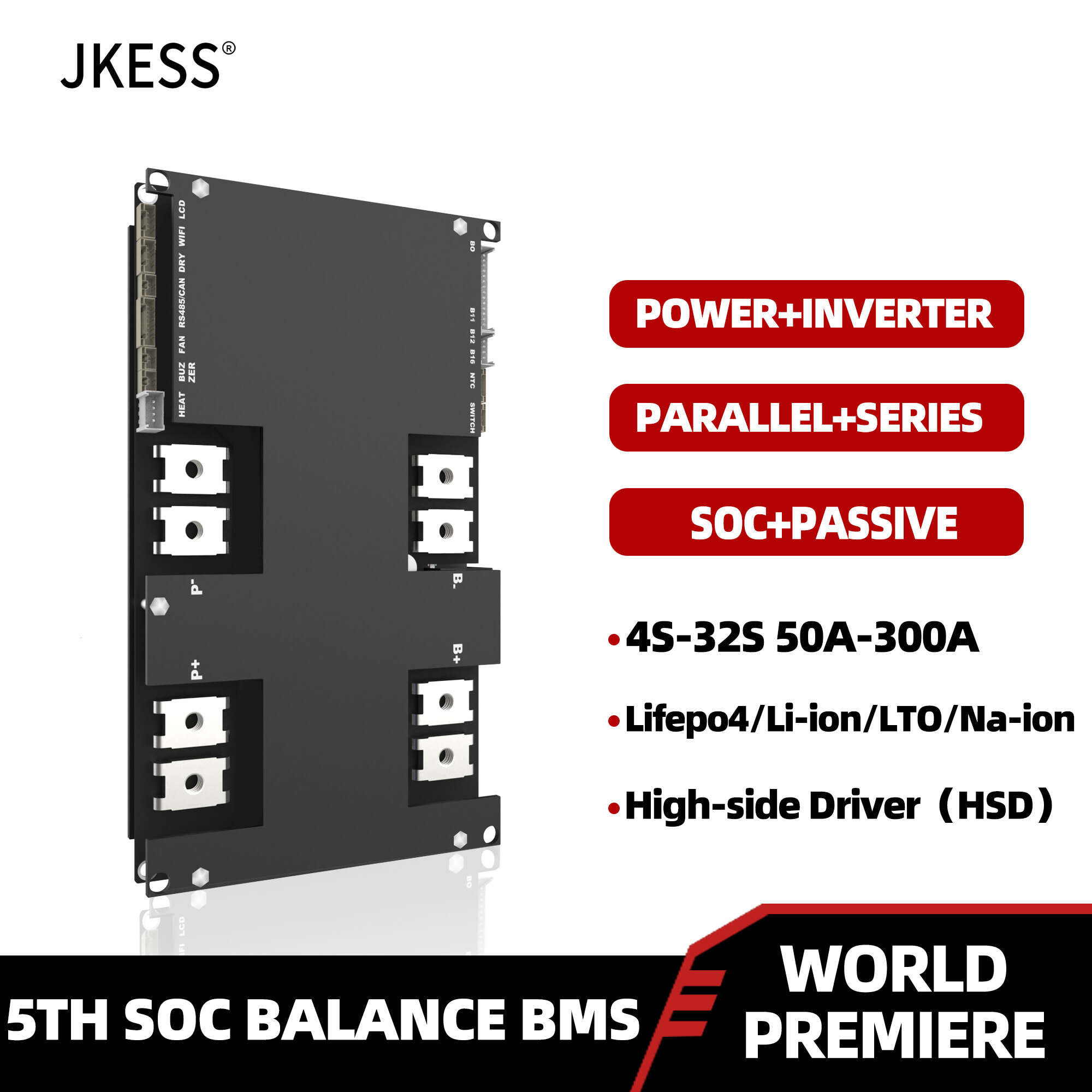 JKESS-5TH BALANCE SOC BMS