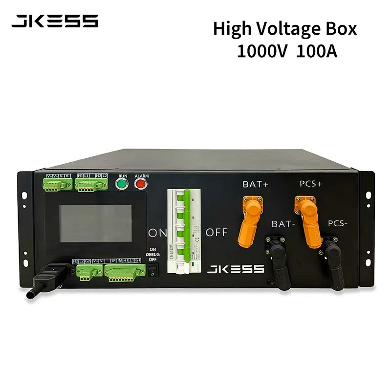 caja de alta tensión de 100A con pantalla