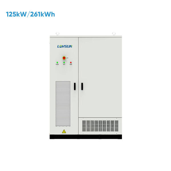 Lovsun 125kw 261kwh Liquid-cooled Outdoor Cabinet Energy Storage System