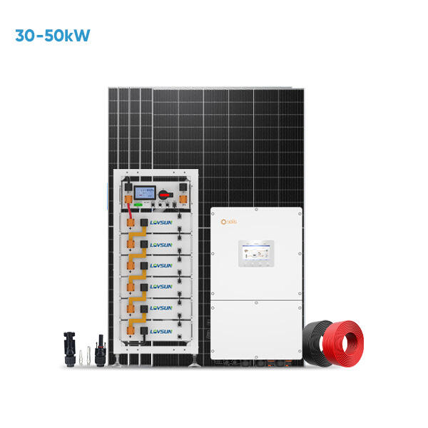 30-50KW Hochspannungs-ESS-Hybridsolarsystem