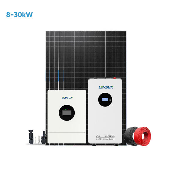 US Version 8-30KW Off Grid Solar System 