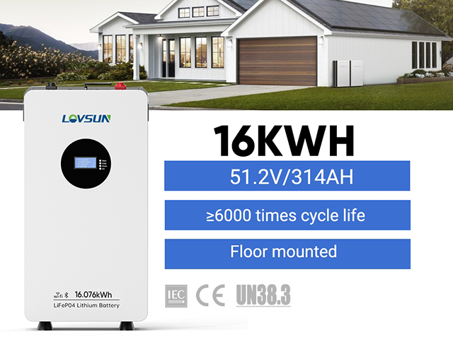 Video Introduction:Lovsun 51.2V 314Ah 16KWH Lifepo4 Battery