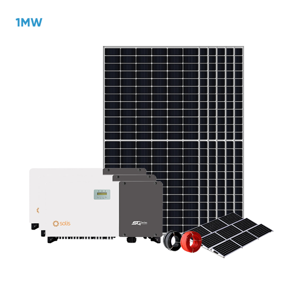 Commercial On Grid Solar System 100KW 300KW 400KW 500KW 1MW 2MW 5MW for Large-Scale Commercial Use