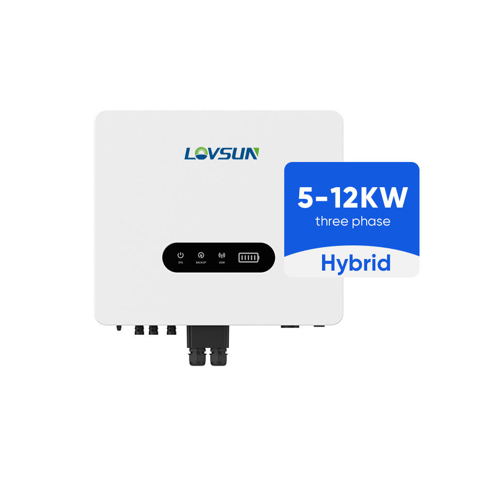 ロブサン IP65 ソーラーインバーター 高電圧 5kw 6kw 8kw 10kw 12kw 家庭用エネルギーストレージシステム向け ハイブリッドソーラーインバーター
