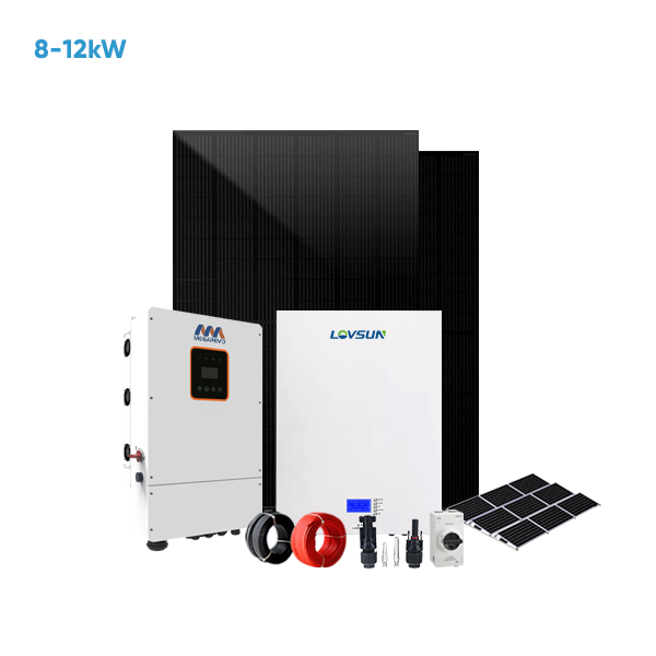 Split Phase Solar Energy System 3kw 4kw 5kw 6kw Hybrid Solar System With Good Price For Home Use