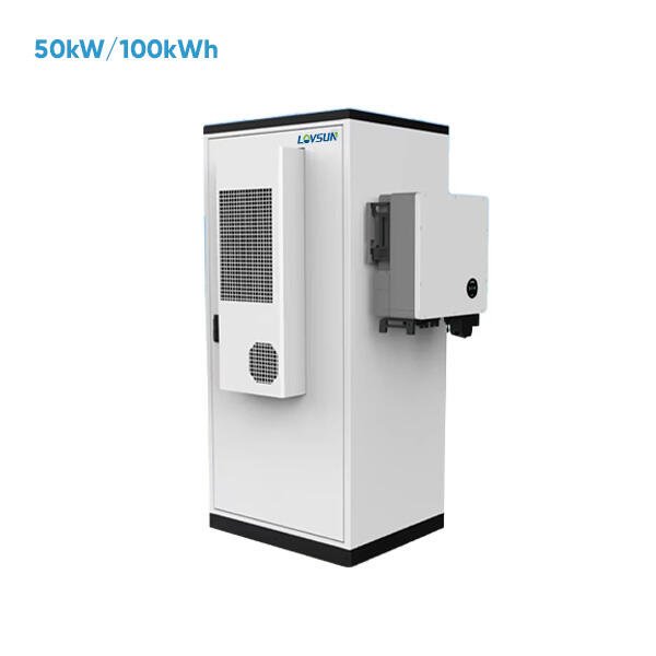 一体型 50kw 100kWh バッテリーストレージシステム 屋外ESSキャビネット 家庭・商業用