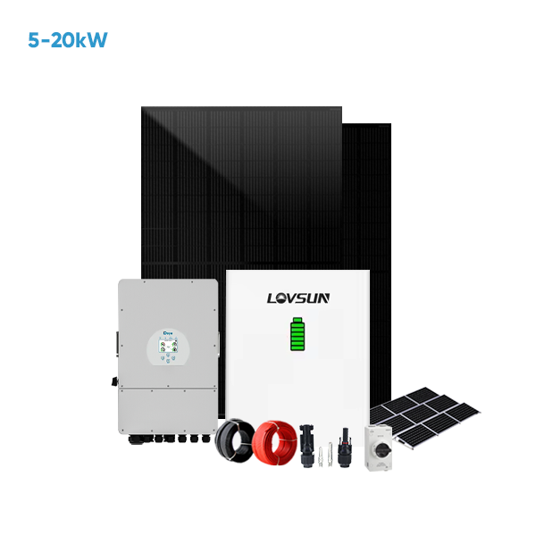 Magazynowanie Energii Słonecznej w Niemczech Trzyfazowy Inwerter Deye 3.6kw 5kw 8kw 10kw 15kw 20kw Hybrydowy System Od Sieci do Użycia Domowego