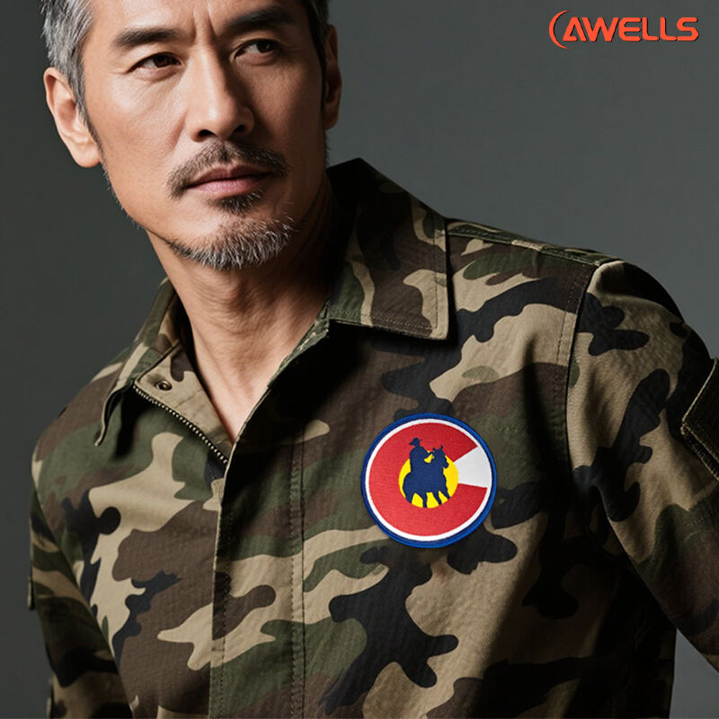 Propesyonal na Hinabi na EMS Patches Para sa Mga Damit sa Medikal AWELLS