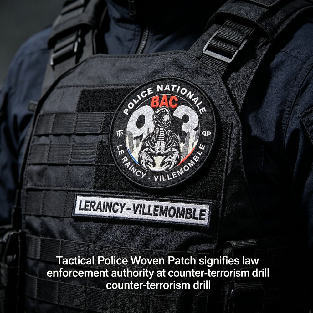 High-Quality Woven Patch - Precision Crafted for Apparel, Caps & Bags, Awells Gift