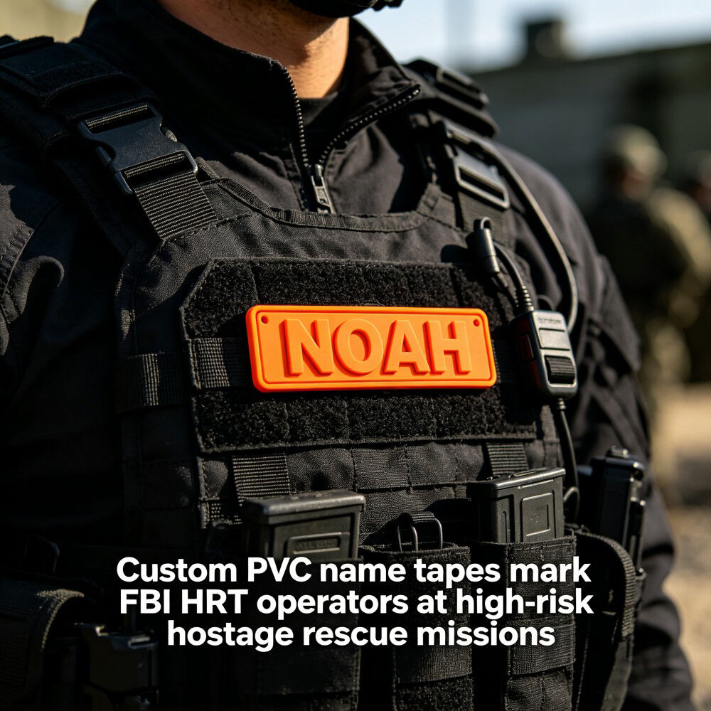 Wählen Sie unsere maßgeschneiderten PVC-Patches – lebendige Farben, Langlebigkeit und Individualisierung