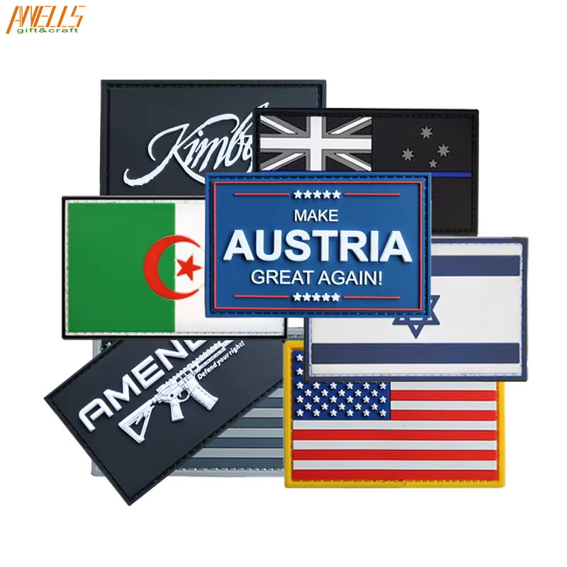 Tilpassede PVC-navnemerkelapper – holdbare ID-merkelapper for kontor- og arrangementbruk