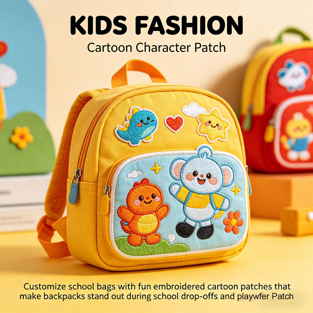 AWELLS:n lemmenikköihin liittyvä, kuvitteellisia hahmoja esittävä haalari, hauskoja teemoja lapsille tarkoitettuihin selkänoihin ja koulureppuihin