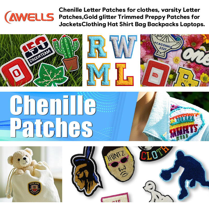 Chenille Patches: Adding Texture to Your Designs