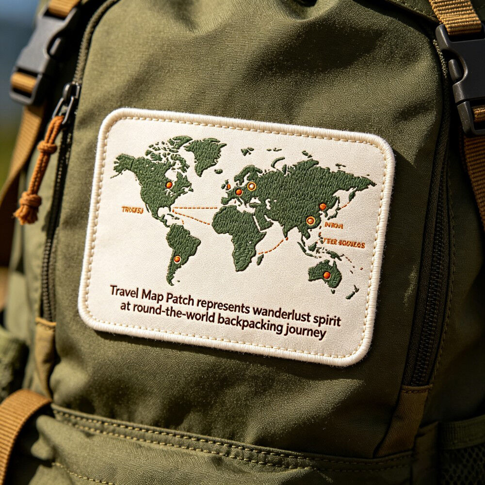 Personalisierte Aufbügel-Patches – Individuelle selbstklebende Patches für persönliche Bekleidung