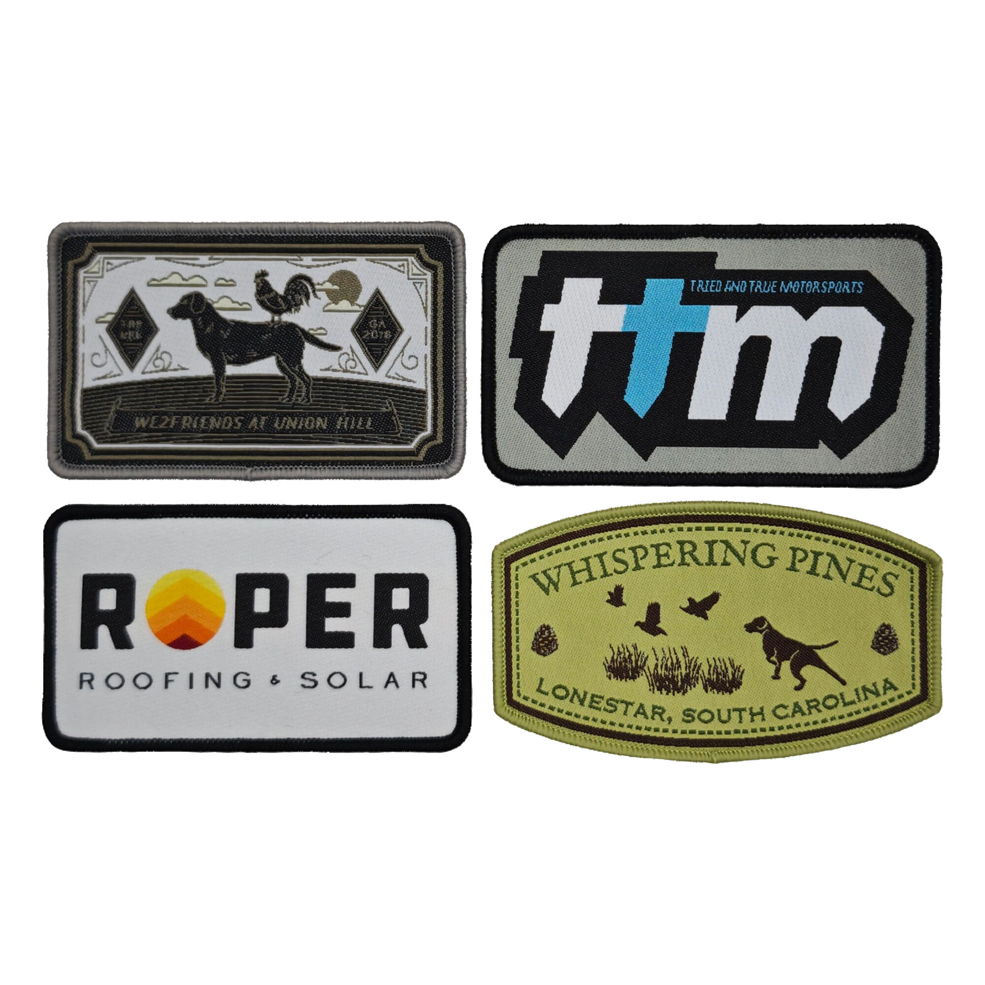 Тъкани военни нашивки за тактически екипировка – Готови за бой приглушени значки от AWELLS за полеви операции