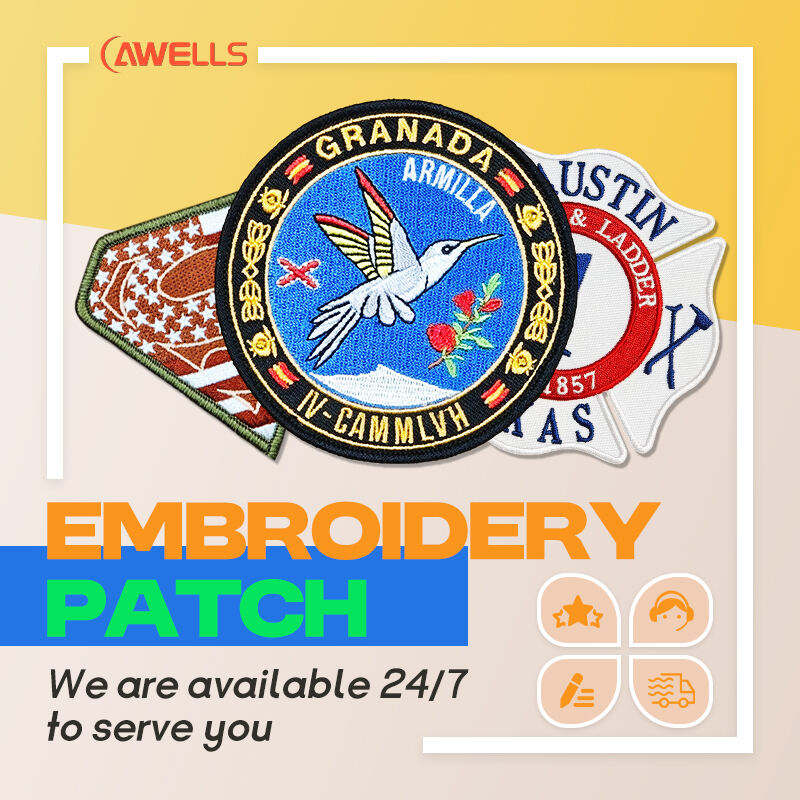 Religious Symbol Patches For Hats And Jackets – Faith-Based Embroidered Badges By AWELLS For Devotional Style