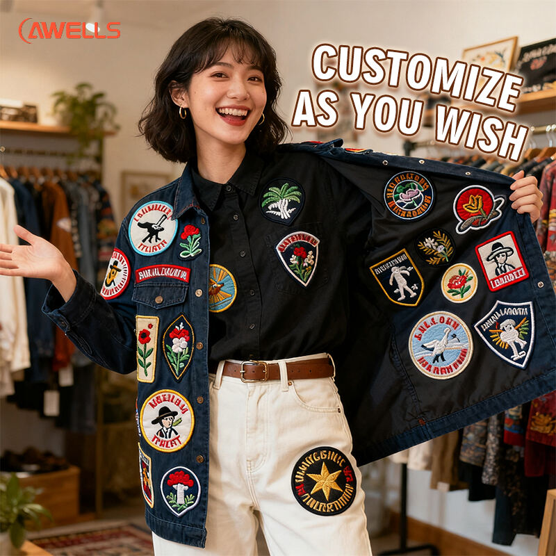 Holiday Themed Patches For Seasonal Apparel – Festive & Colorful Embroidered Designs By AWELLS For Christmas, Halloween & More
