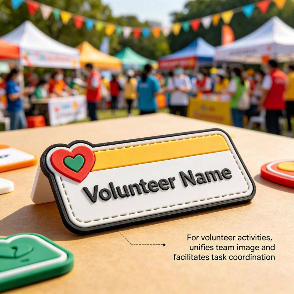 Individuelle PVC-Name-Badges – Langlebige ID-Badges für Büro- und Veranstaltungszwecke