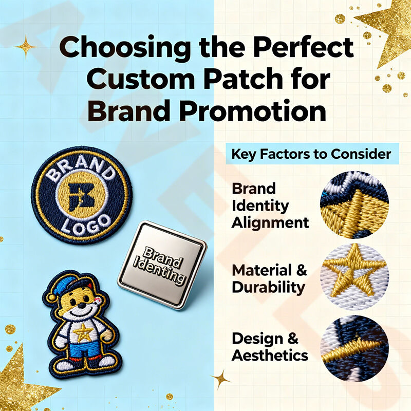 Wie wählt man das richtige maßgeschneiderte Abzeichen für die Markenpromotion aus?