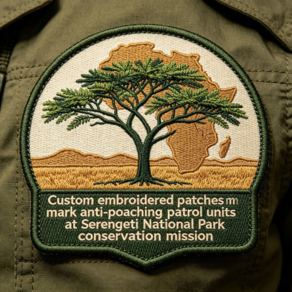 Individuell bestickte Patches – hochwertige Tajima-Bestickungen für alle Anforderungen