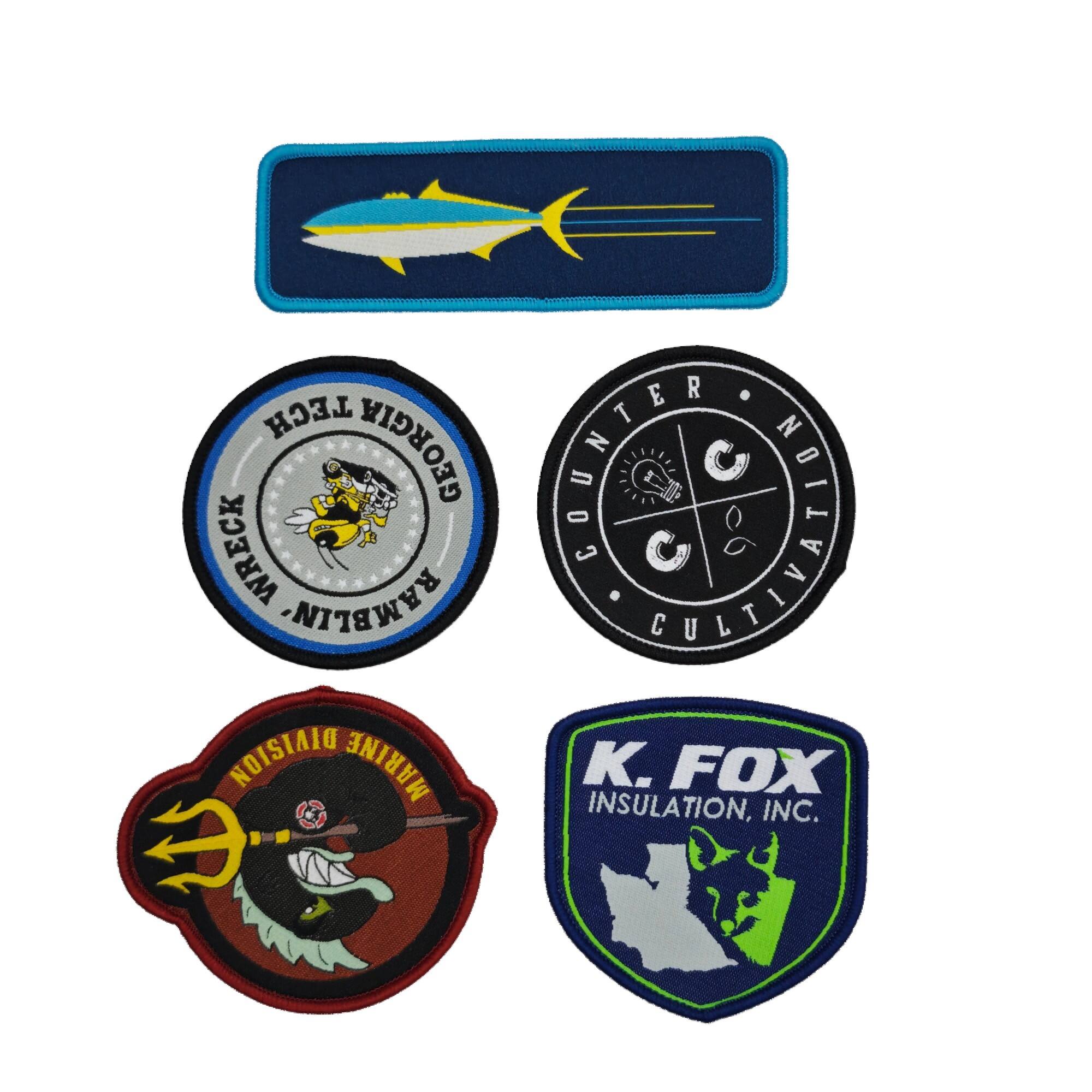 Woven Velcro Patches For Easy Attachment – Interchangeable Hook-Loop Backings By AWELLS For Modular Gear