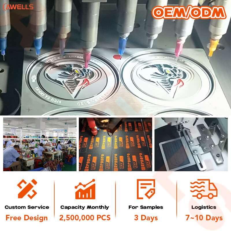 Mehrthemen-PVC-Klett-Patches Bau/Autoreparatur/Feuerwehr/Jagdstil Gummiabzeichen zur Dekoration von Kleidung und Rucksäcken