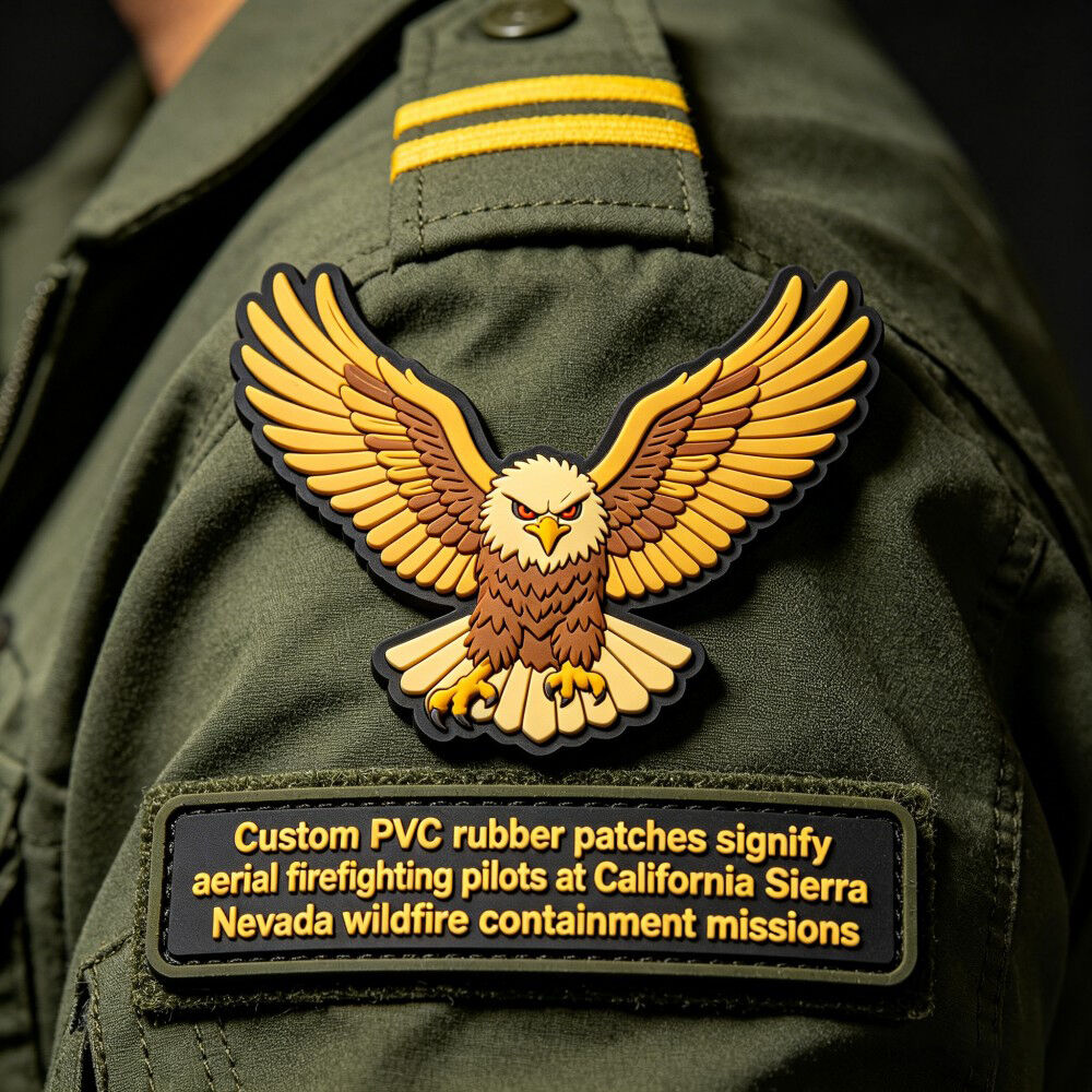 Individuelle PVC-Gummi-Patches – 3D-langlebige Patches für taktische Ausrüstung und Bekleidung