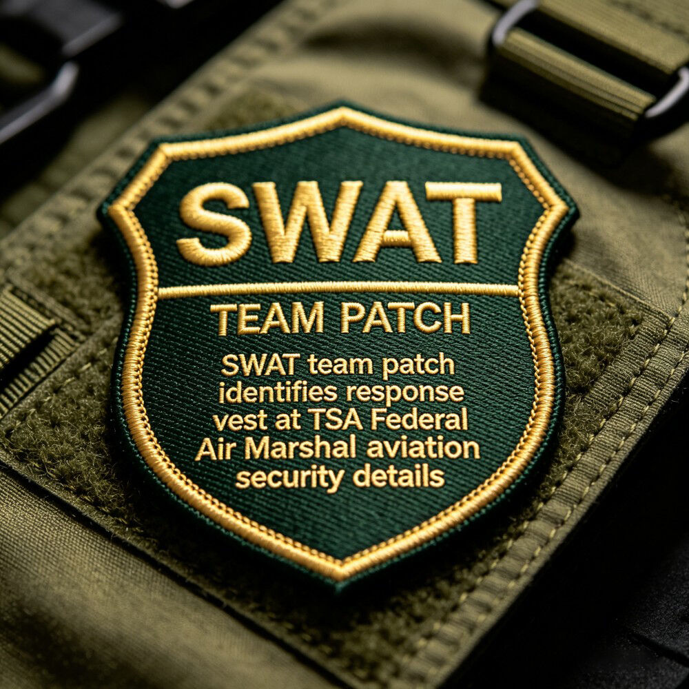 תג צוות SWAT מותאם אישית – תגים טקטיים עמידים למורל ליחידות SWAT