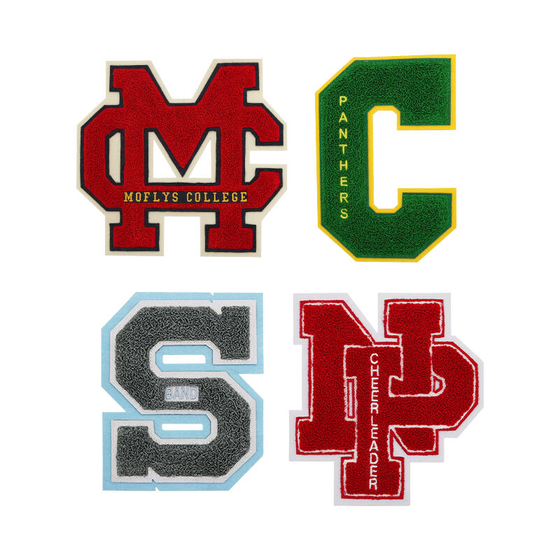 Chenille Sports Hipster Patches For Trendy Styles – Retro Athletic Designs By AWELLS For Urban Fashion