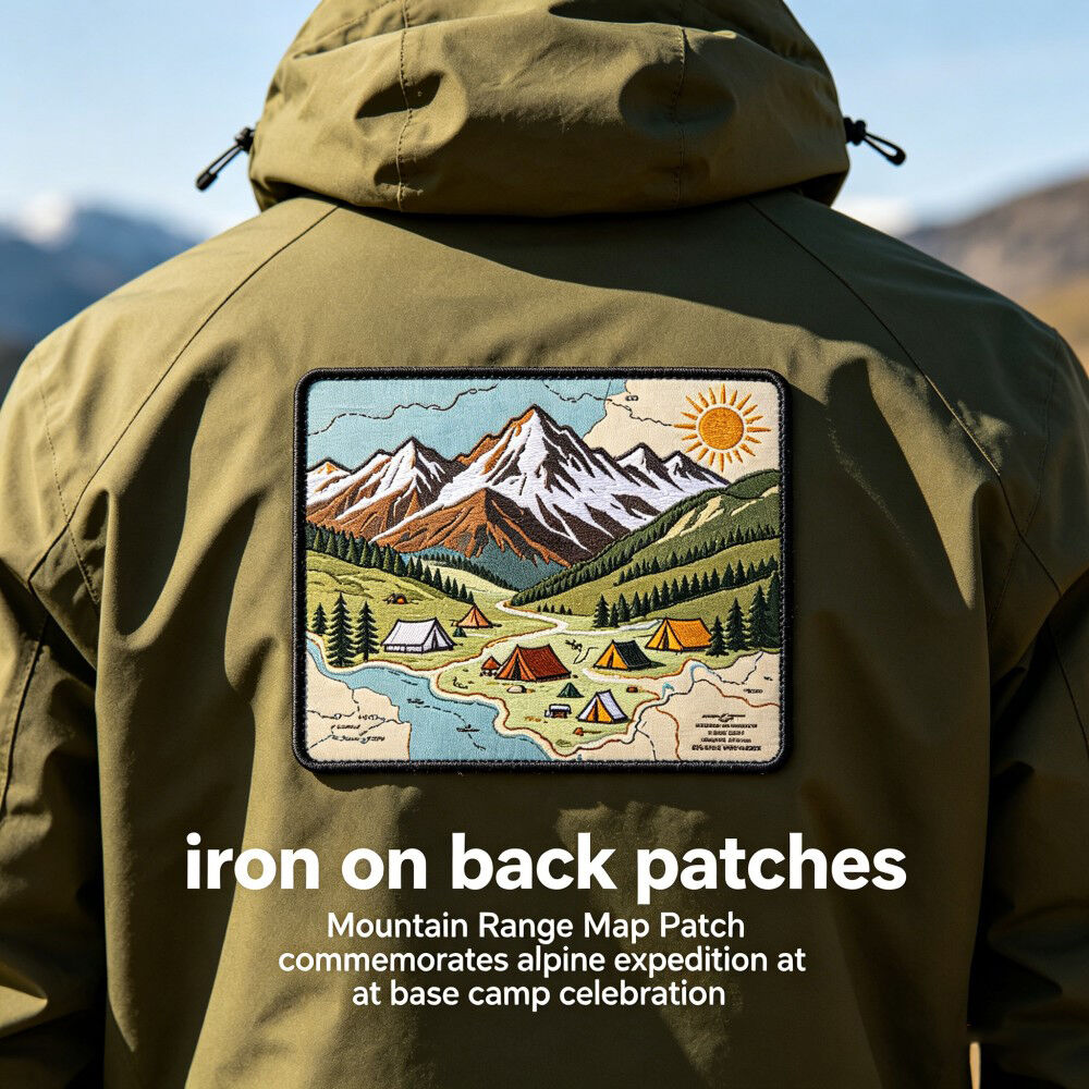 Übergroße Aufbügel-Patches – individuell bestickt für Jacken und Westen