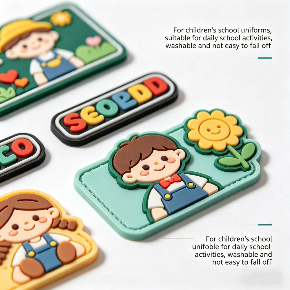 Maßgeschneiderte Gummipatches – individuelle 3D-Gummipatches für alle Anwendungen