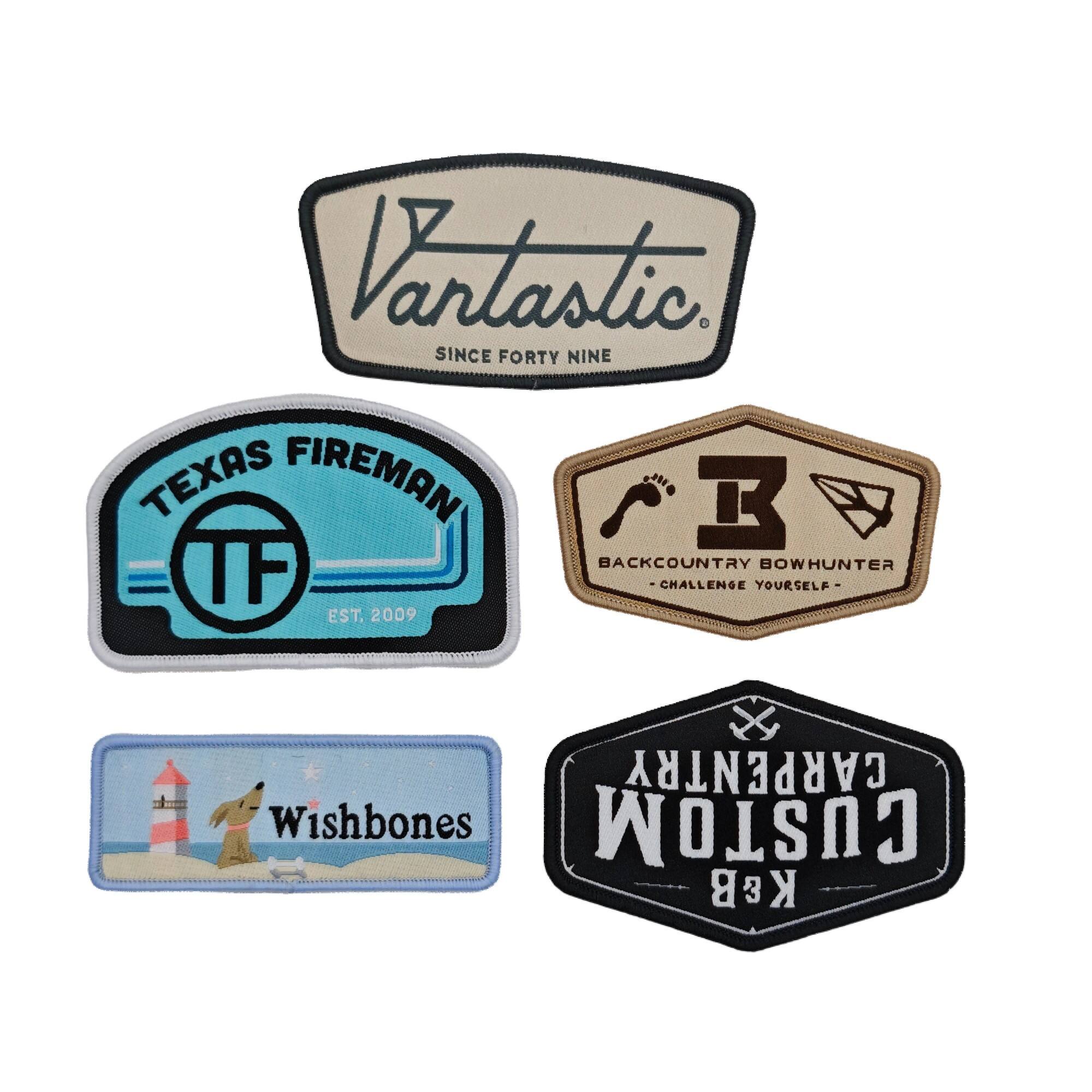 AWELLS Custom Woven Brand Patches for Work Uniforms and Lifestyle Gear Personalization