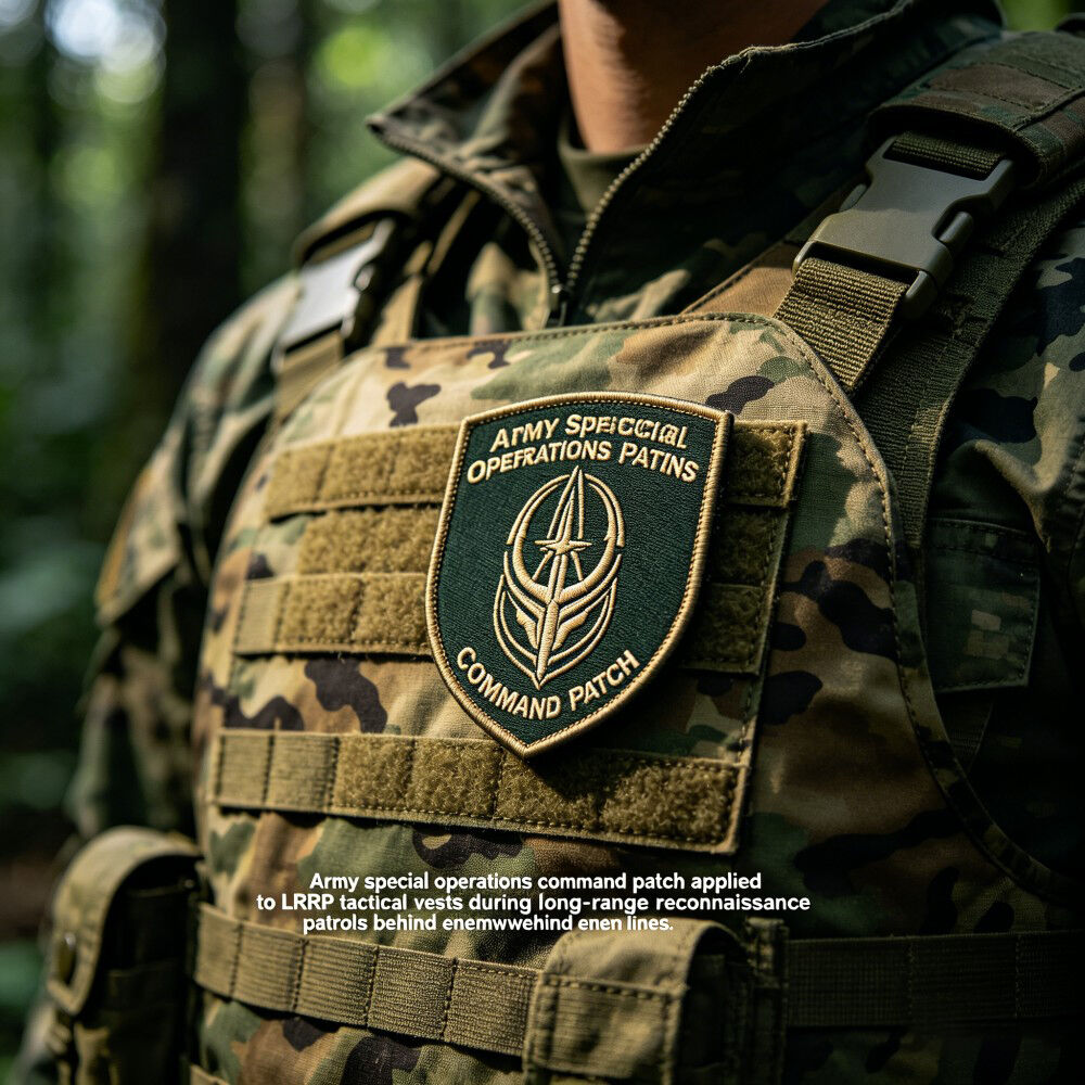 Unsere Armeepatches – Material in Armeequalität, hohe Präzision und langjährige Erfahrung im weltweiten Export