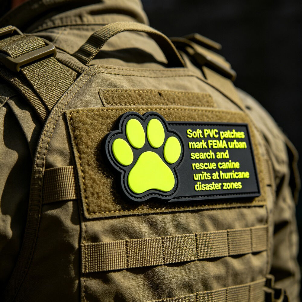 Individuelle weiche PVC-Patches – flexible und langlebige Patches für Bekleidung und Ausrüstung