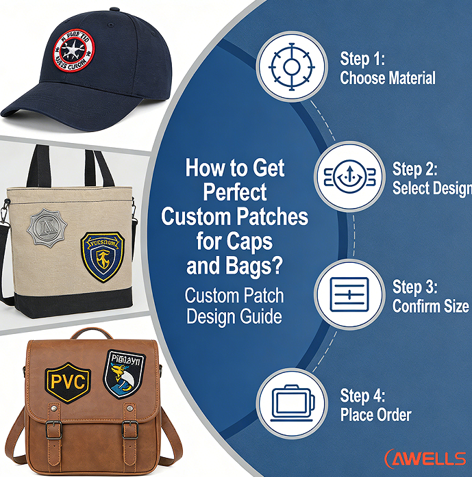 How to Get Perfect Custom Patches for Caps and Bags?

