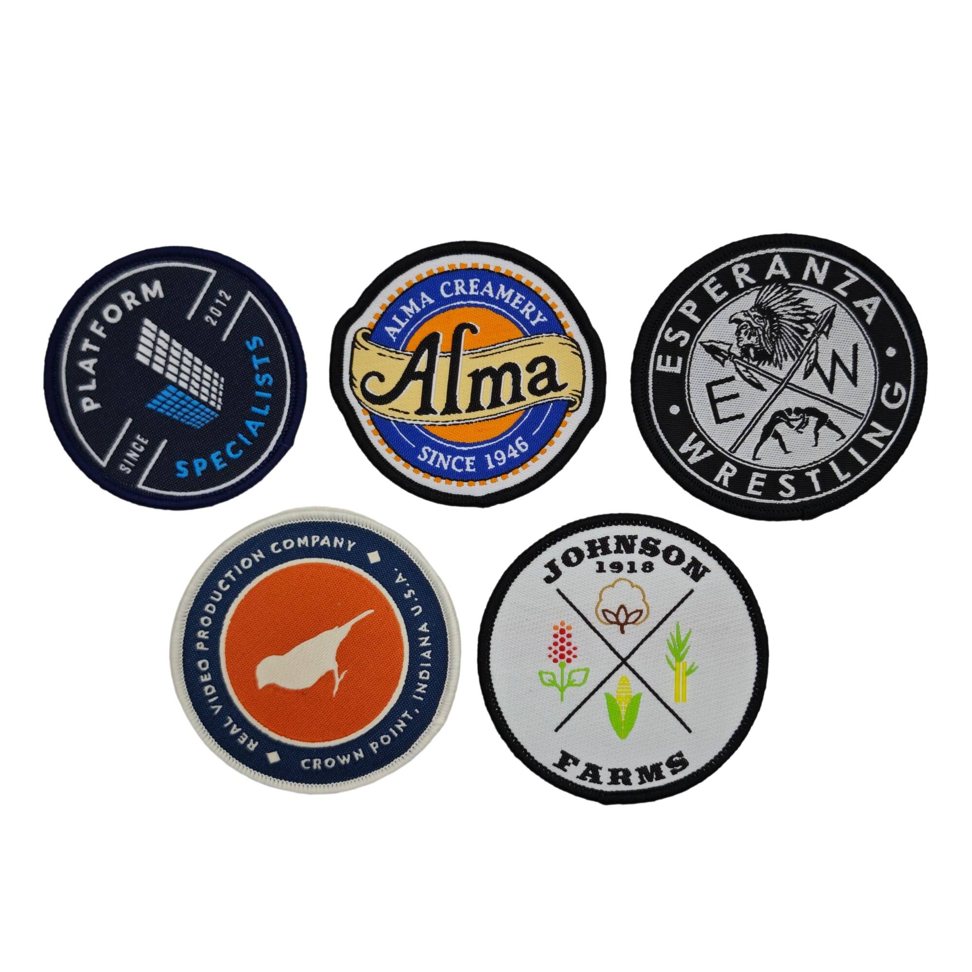 Athletic Woven Sports Patches For Training Gear – Sweat-Resistant Performance Badges By AWELLS For Activewear