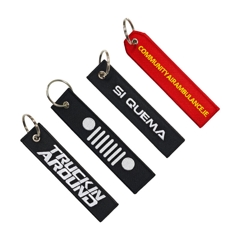 Biker Style Embroidered Keychain For Jeans And Jackets – Edgy Motorcycle Designs By AWELLS For Rebel Fashion