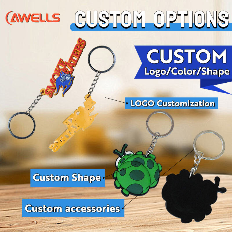 Cheie din PVC AWELLS pentru siguranța împotriva incendiilor, cu formă de hidrant, potrivită pentru departamentele de pompieri și evenimente comunitare